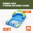 thumbnail image 3 of Ozark Trail Summer Oasis 4-Person Inflatable Island, 3 of 11