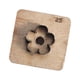 thumbnail image 1 of Troquel de corte de cuero con forma de flor, plantilla de madera para hacer manualidades portátiles para colgar 25mm, 1 of 7