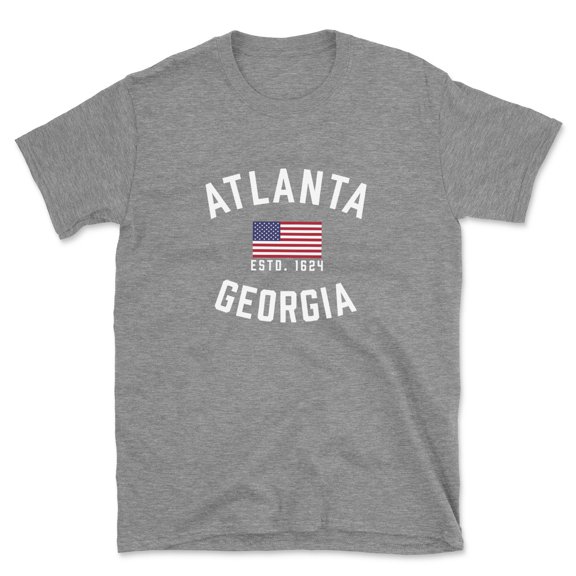 Atlanta Georgia Patriot Men's Cotton T-Shirt
