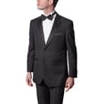 thumbnail image 2 of Adam Baker Men's BL501 Two-Piece Notch Lapel Tuxedo Suit - Black - 46 Short, 2 of 4