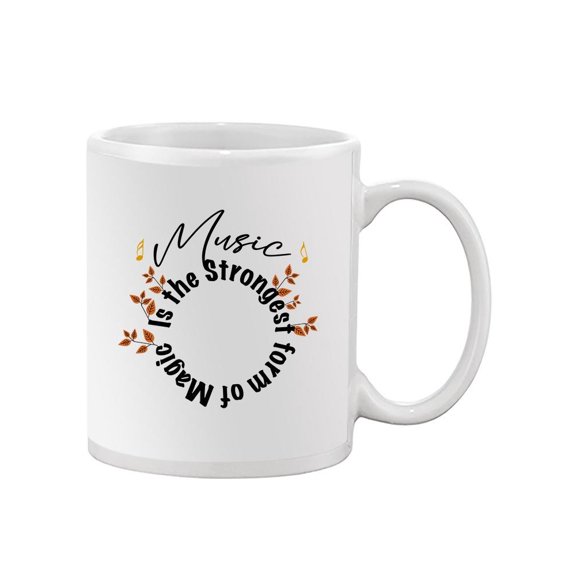 Music Strongest Magic Quote Mug - Smartprints Designs,