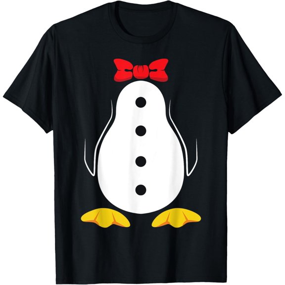 Playful Comfort Tee - Penguin Kids Halloween Costume Design for Boys Girls T-Shirt