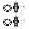 thumbnail image 1 of 2 luces traseras LED intermitentes para bicicleta luz de advertencia para ciclismo accesorios para bicicleta (azul), 1 of 5