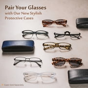 TruVision Readers Unisex Plastic Frame Reading Glasses, 2 Pack