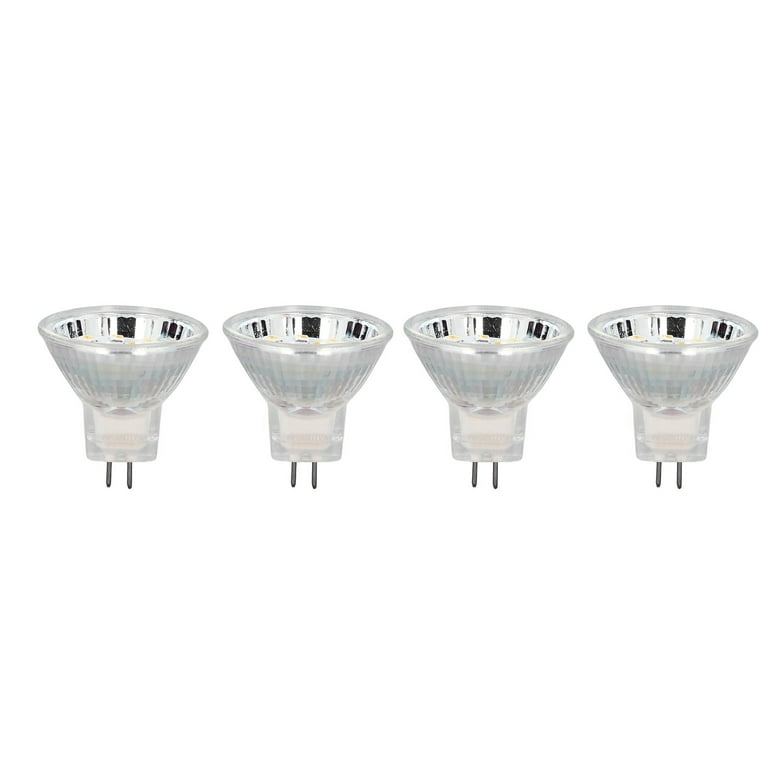MR11 Bulb 12LED Spot Light Bulb 4PCS Energy Saving For Bedroom For Office Warm White 3000K