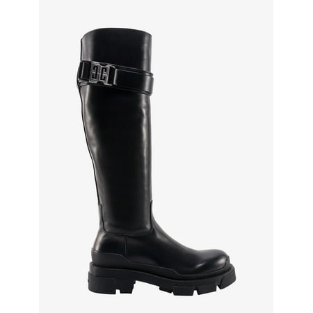 

WOMAN Leather boots with 4G buckle