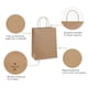 thumbnail image 5 of BagDream Bolsas de Regalo 8x4.25x10.5 100 Piezas Bolsas de Regalo de Papel Bolsas de Papel Marrón de Tamaño Mediano con Asas Bolsas de Favor de Fiesta de Boda a Granel Bolsas de Compras de Comestibles, 5 of 6