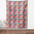 thumbnail image 3 of Floral Sofa Upholstery Fabric by the Yard, Repeating Pattern Overlapped Flower Petals in Various Pastel Colors Graphic Image, Decorative Fabric for DIY and Home Accents, Multicolor by Ambesonne, 3 of 4