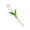 Watermelon Red, variant on 1 Pcs Artificial Tulips Flowers, Real Touch PU Tulip Stems Faux Flowers Bouquet for Arrangement Wedding Party Easter Spring Home Dining Room Office Decoration