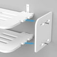 thumbnail image 4 of Router Shelf, WiFi Router Stand Decorative Punch Free Spacious  for Living Room, 4 of 7