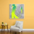 thumbnail image 2 of IDEA4WALL Framed Canvas Wall Art for Living Room, Bedroom Abstract Color Illusion Canvas Prints for Modern Home Decoration Ready to Hang - 16x16 inches, 2 of 4