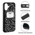 thumbnail image 2 of WIRESTER Shockproof Soft Rubber Cover Case for Apple iPhone 17 6.3" 2025, Black Composition Book, 2 of 5