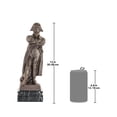 Design Toscano Napoleon Bust Statue - 16" Historical Figure Sculpture In Faux Stone Finish