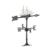 Nautical Collection 03051 30 Schooner Weathervane in Multi-Colored