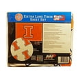 thumbnail image 2 of University of Illinois Illini Extra Long Twin Sheet Set with Pillow Case, 2 of 3
