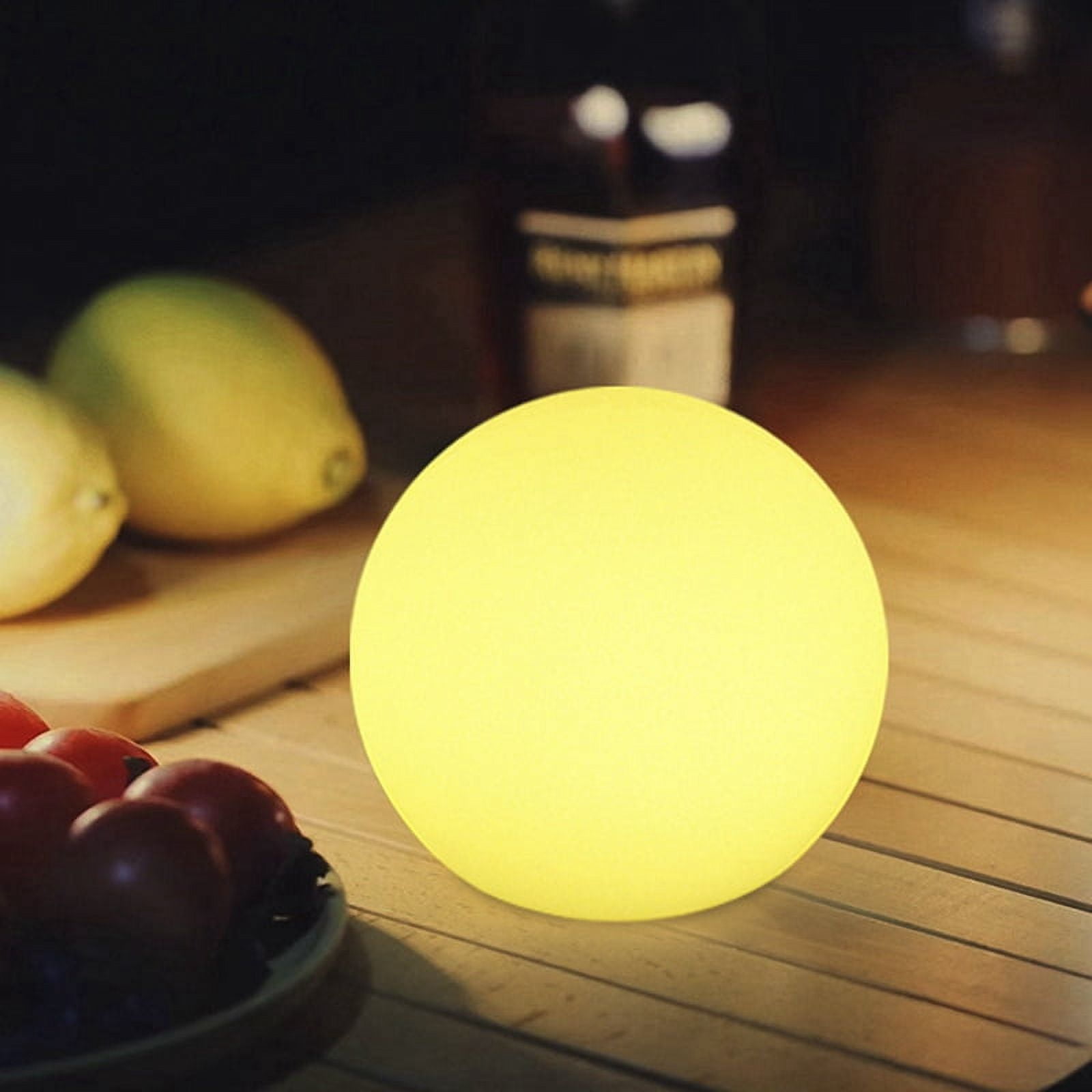 Spherical Moon Atmosphere Night Light Waterproof LED Garden Ball Light Landscape Light Lighting Lawn Light 20x20cm