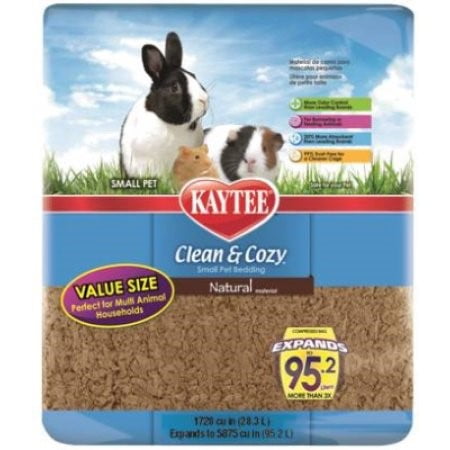 Kaytee Bedding - Kaytee Clean & Cozy Small Pet Bedding, 1728 Cu In