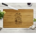 thumbnail image 4 of Koyal Wholesale Valentine's Day Laser Engraved Large Bamboo Cutting Board, And So Together They Built A Life They Loved, 4 of 5