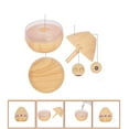 thumbnail image 3 of Wovilon Usb Wood Grain Essential Oil Diffuser Led Aromatherapy Humidifier Atomizer, 3 of 9