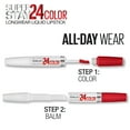 thumbnail image 6 of Maybelline SuperStay 24 2-Step Liquid Lipstick, Boundless Berry, 6 of 12