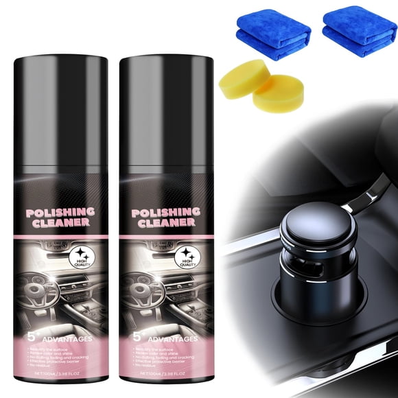 Limpiador y Pulidor para Interior de Auto XiuFa 100 ml 2 unidades en Spray