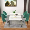 Mecor Modern Velvet Dining Chairs Set of 2, Velvet Upholstered Side