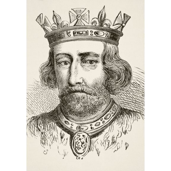 King Edward Ii Of England 1284 To 1327 From The National And Domestic History Of England By William Aubrey Published Lon