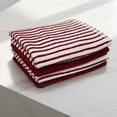 thumbnail image 5 of Hometrends Bar Mop Kitchen Towel 4 pack, 100% Cotton, Red, 5 of 5