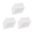 thumbnail image 1 of 30x Serviette Carrée Blanche en Coton Vintage Hommes Femmes Hankie, 1 of 8