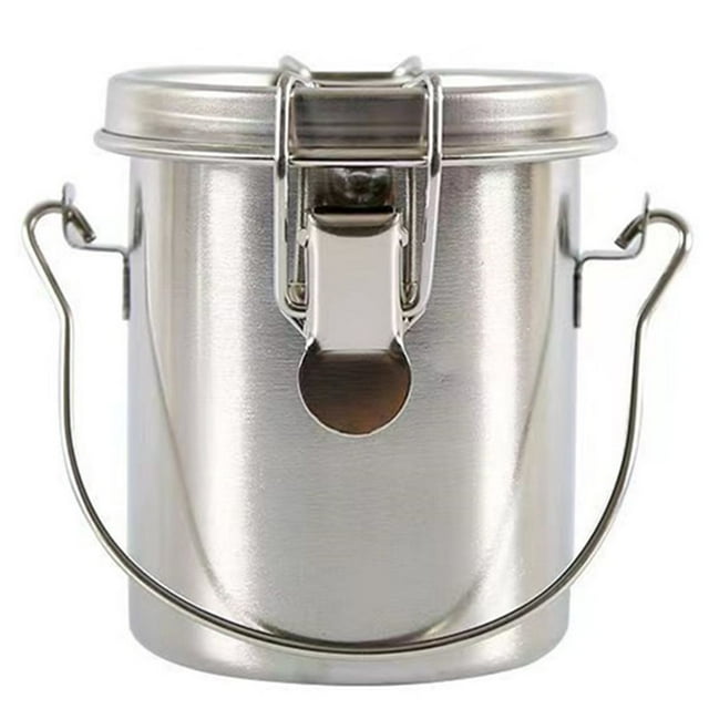 Limpiador de Pinceles de Acero Inoxidable con Colador y Tapa Hermética. Limpiador de Pinceles Portátil, Versátil y Hermético.