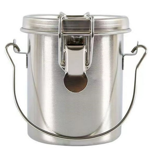Limpiador de Pinceles de Acero Inoxidable con Colador y Tapa Hermética. Limpiador de Pinceles Portátil, Versátil y Hermético.