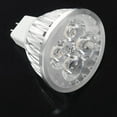 thumbnail image 4 of 5X 4W Dimmable MR16 LED Bulb/3200K Warm White LED Spotlight/50 Watt Equivalent Bi Pin GU5.3 Base/330 Lumen, 4 of 8