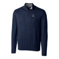 thumbnail image 2 of Men's Cutter & Buck  Navy Penn State Nittany Lions Alumni Logo Lakemont Tri-Blend Quarter-Zip Pullover Sweater, 2 of 3