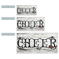 thumbnail image 3 of Ready2HangArt  'Cheer' Holiday Canvas Wall Art by Olivia Rose 16" W x 8" H, 3 of 4