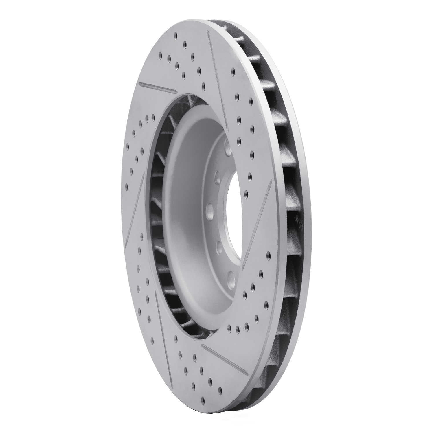 Dynamic Friction Company 830-31055D DFC Geoperformance Rotor - Drilled and Slotted