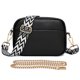 thumbnail image 1 of Bolso para Mujer Bandolera Con Correa Ancha A La Bandolera Sencilla (negro), 1 of 9