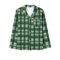 thumbnail image 4 of Wancir Ensemble de Pyjamas de Noël 2 Pcs pour Femmes, Chemises à Manches Longues avec Nœud Mignon, Pantalons, Ensembles de Pjs Graphiques, Confitures de Noël, 4 of 5