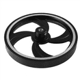 thumbnail image 2 of 500mmx10mmX20mm Industrial Aluminum Rubber Measuring Encoder Meter Wheel for Industrial Encoder Accessories EncoderWheel, 2 of 7