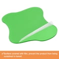 thumbnail image 4 of Unique Bargains 2pcs Acrylic Irregular Coaster, Creative Coaster Mug Pad Coffee Cup Coaster, Green (7x6 Inch), 4 of 6