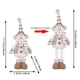 thumbnail image 2 of Figuras telescópicas de muñeco de nieve, peluche navideño de pie, lindos recuerdos de fiesta de Navidad, 2 of 6
