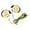 Yellow, variant on 3.5mm Wired Headphones Heavy Bass Headset Over-ear Adjustable Ear Hook Earphones Music Earphone for Phone