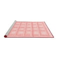thumbnail image 2 of Ahgly Company Machine Washable Indoor Rectangle Solid Red Modern Area Rugs, 5' x 8', 2 of 4