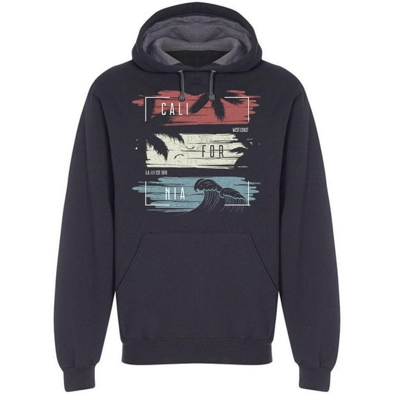 La Est 1976 Hoodie Men -Image by Shutterstock, Male Small