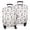 White Cow Strawberry, variant on White Cow Head Pattern Luggage Cover Fashion Suitcase Cover Baggage Covers Fit 25-28 Inch Luggage (Go Travel)