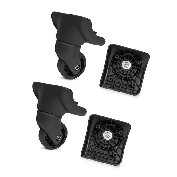 Replacement Luggage Wheel Repair Suitcase Bag Parts Spinner Casters Travel Trunk Caster Replacement Parts Black