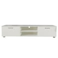 thumbnail image 5 of Zechuan TV Stand with 2 Storage Cabinets for TVs up to 70", White, 5 of 8