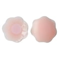 thumbnail image 4 of BELOVING Coussin de Poitrine en Silicone Confortable pour Maillot de Bain Robe Décolleté en V Profond Forme Fleur Rose, 4 of 10