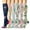 010-Multicolor, variant on 6 Pairs Compression Socks for Women and Men,Circulation Best Support for Athletic Nurses Travel Running