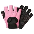 thumbnail image 2 of Clearance Gloves under $5,Workout Gloves Gloves For Weight Lifting Cycling Gym Training Powerlifting Hanging Breathable & Fingerless For Men & Women, 2 of 9