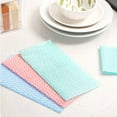 thumbnail image 4 of XmhyTop-A Kitchen Dishcloth 100 Pcs, Yellow 30x30cm Cleaning Cloths - Cleaning Wipes, Rags, Towels for Kitchen & Bathroom Multi-Purpose Cleaning Cloths, 4 of 4